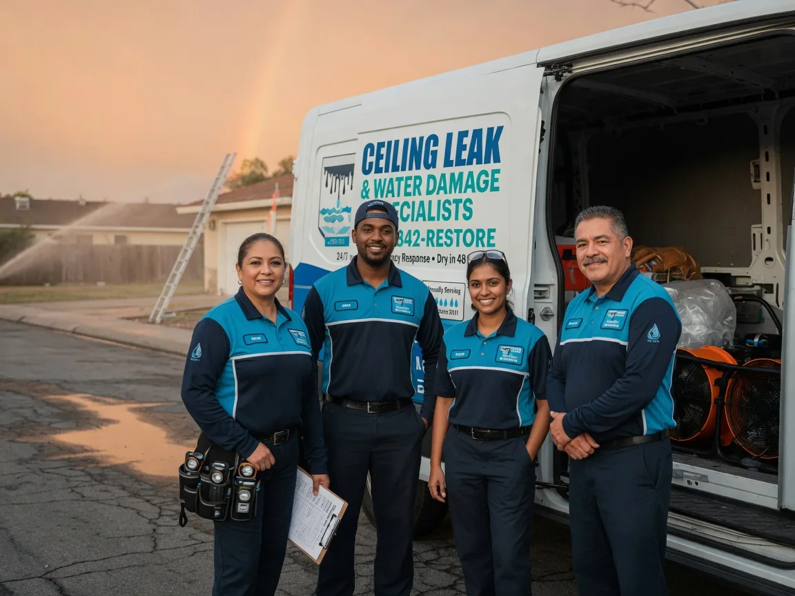 Ceiling Leak Cleanup company in University Place, WA